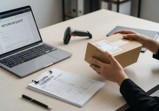 반품 처리 업무 